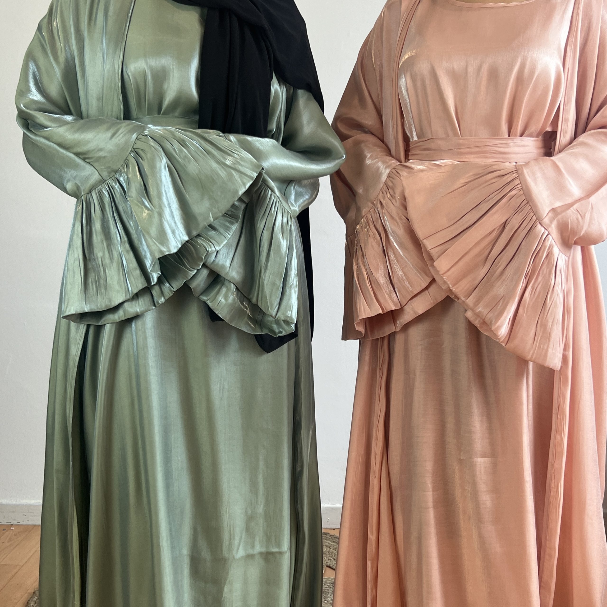 ENSEMBLE ABAYA EN SATIN – Image 5
