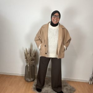 VESTE COURTE OVERSIZE