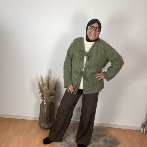 VESTE À NOEUDS