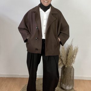 VESTE COURTE OVERSIZE