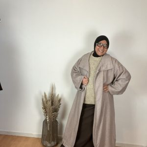 MANTEAU LONG OVERSIZE